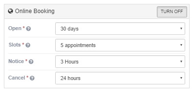 Intelligent appointment time selector