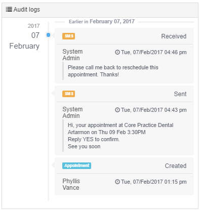 2-way SMS communication