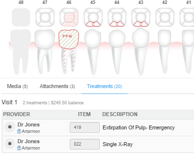 Teeth Charting Practice