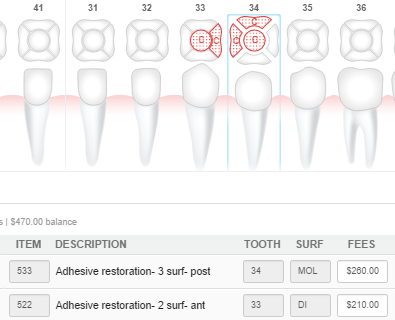 Dynamically selects the correct ADA filling code