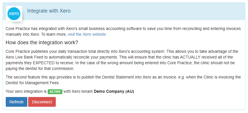 Easy to integrate with Xero