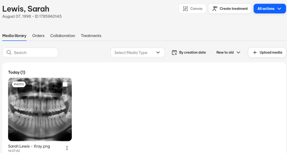 Sync images from Sidexis 4 to DS Core